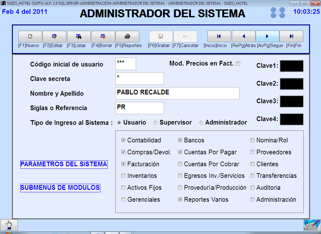 Administrador