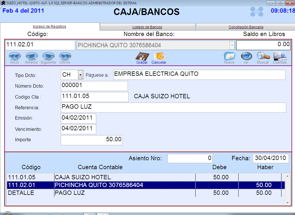 Caja y Bancos